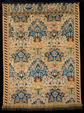 Wall hanging, designed by William Morris, made by Ada Phoebe Godman, 1877, England. Museum no. T.166-1978. © Victoria and Albert Museum, London 