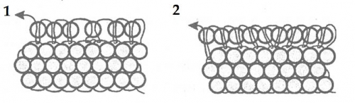 схема плетения бисером