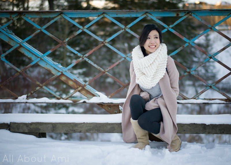 Simple Garter Stitch Cowl