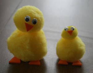baby chicks craft