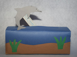 kids dolphin craft