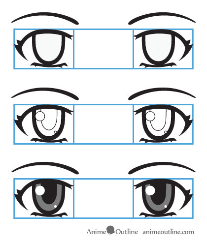 draw anime eyes
