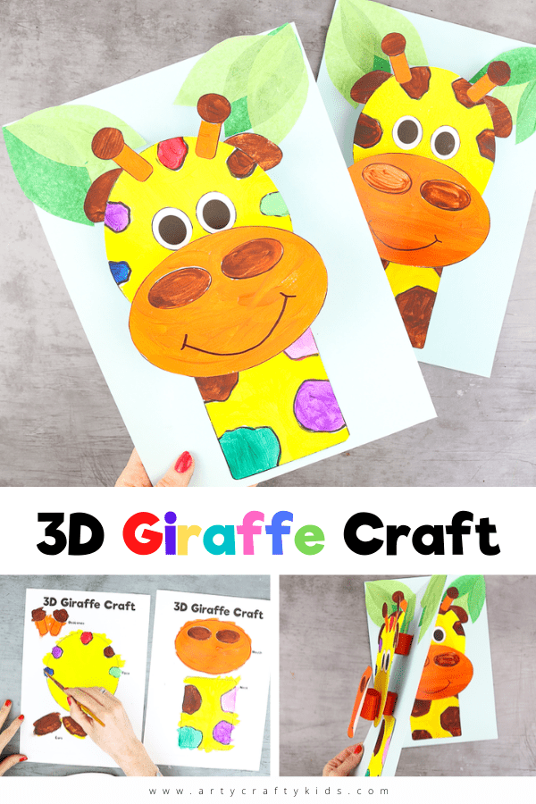 Our 3D paper giraffe craft is the perfect engaging activity for pre-schoolers and school early years to strengthen fine motor skills and keep them entertained.