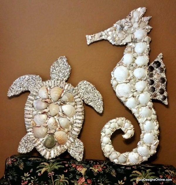 Beautiful and Magical Sea Shell Craft Ideas (13)