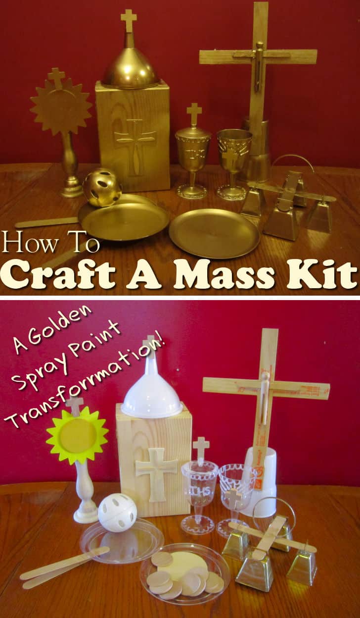how to craft a catholic mass kit for kids