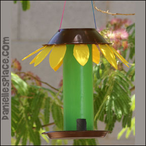 Sunday School Sunflower Bird Feeder Craft