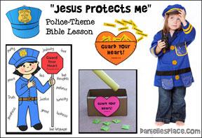 Jesus Protects Me Police-themed Bible Lesson for Children