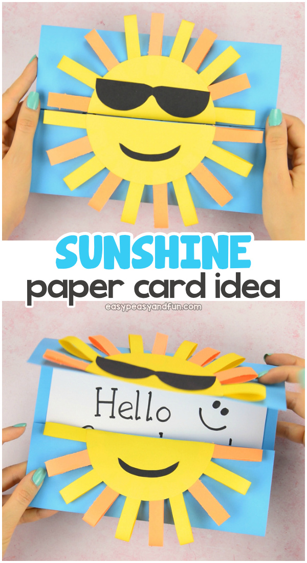 DIY Paper Card Idea for Kids to Make