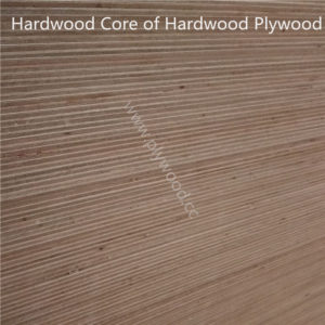Hardwood Core of Hardwood Plywood