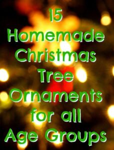 handmade christmas tree ornaments