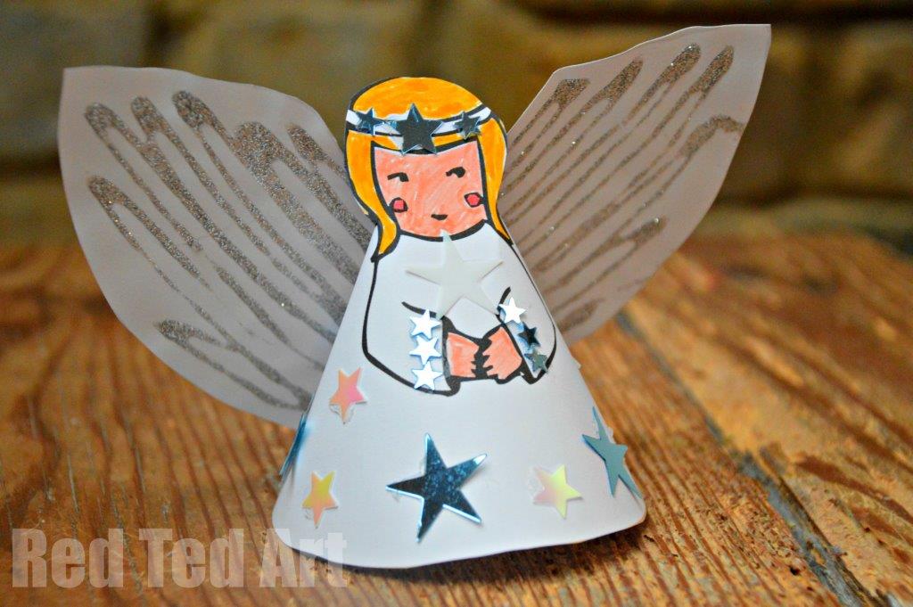 Paper Angel Printable for Kids