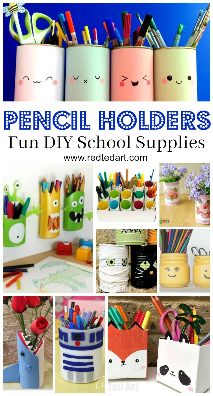 Pencil Holder DIY Ideas - 
