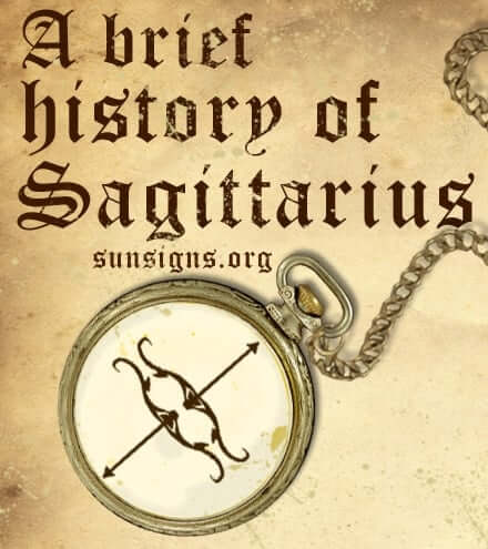 history of sagittarius sign