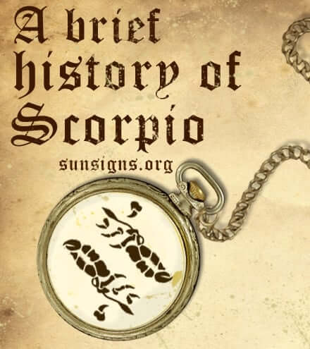 history of scorpio