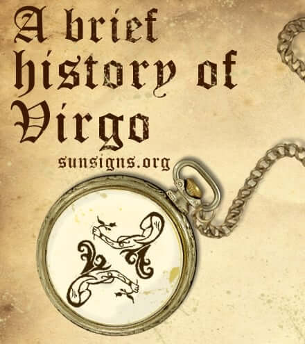 history of virgo sign