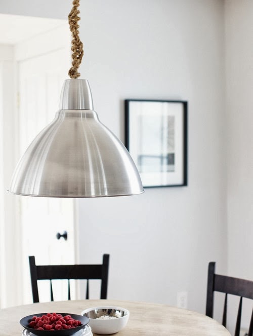 Twine Knotted Lamp Cord Tutorial by Design Sponge